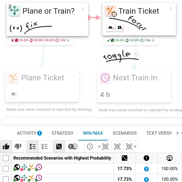 Screenshot of app UI